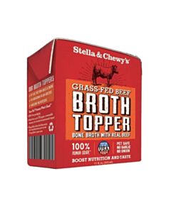 Stella & Chewys Dog Wet Food -  Broth Topper - Grass-Fed Beef 11oz