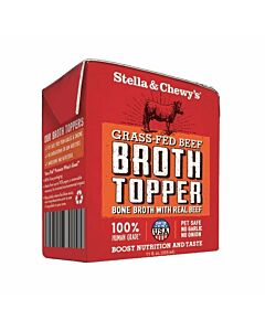 Stella & Chewys Dog Wet Food -  Broth Topper - Grass-Fed Beef 11oz