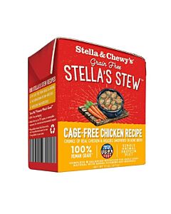 Stella & Chewys Dog Canned Food -  Stella's Stews - Cage-Free Chicken Recipe 11oz