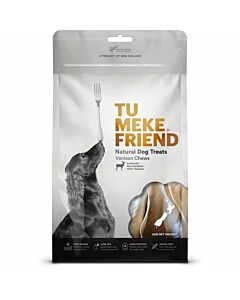 Tu Meke Friend Dog Treat - Air Dried Venison Chews 60g - EXP 31/07/2024