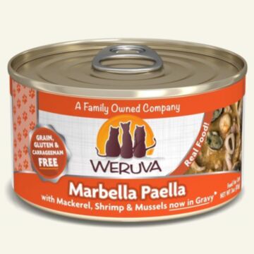 Weruva Cat Canned Food - Marbella Paella With Mackerel and Shrimp