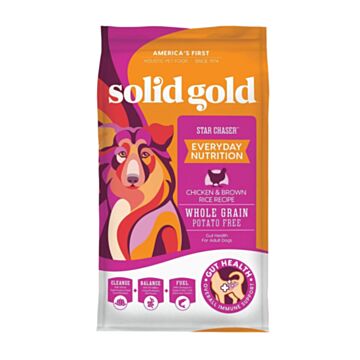 Solid Gold Dog Food - Star Chaser - Chicken & Brown Rice 4lb