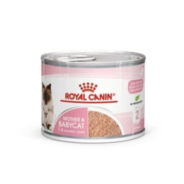 Royal Canin Cat Canned Food - Mother & Babycat (Ultra Soft Mousse) 195g