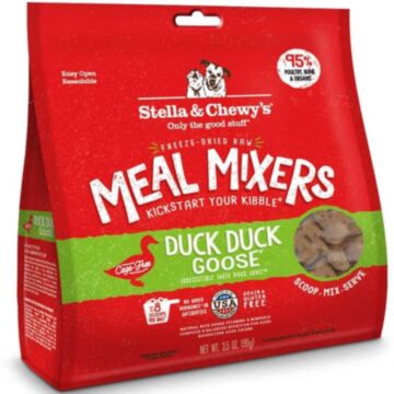 Stella & Chewys Dog Food - Freeze-Dried Meal Mixers - Duck Duck Goose
