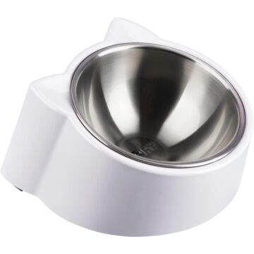Super Design Pet Feeder - CatPro 15° Slanted Bowl