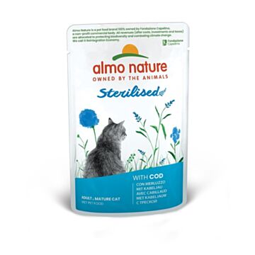 Almo Nature Functional Cat Pouch - Sterilised - Cod 