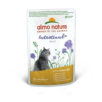 Almo Nature Functional Cat Pouch - Intestinal Help - with Poultry