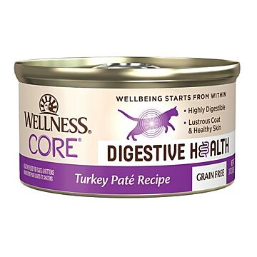 Wellness CORE Digestive Health Cat Canned Food - Turkey Pate 3oz