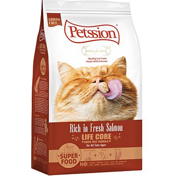 Petssion Cat Dry Food - Life Core - Grain Free - Salmon 5lb