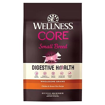 Wellness CORE Digestive Health Dog Food - Small Breed - Chicken & Brown Rice 4lb