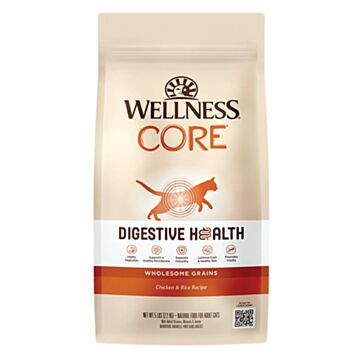 Wellness CORE Digestive Health Cat Food - Chicken & Rice 11lb