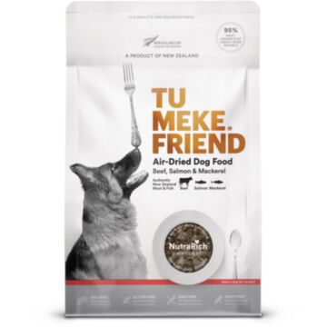 Tu Meke Friend Dog Food - Air-Dried - Beef Salmon & Mackerel 500g