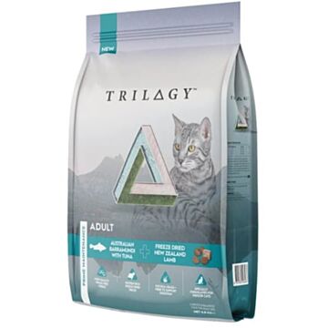 TRILOGY Cat Dry Food - Australian Barramundi Tuna & Freeze Dried New Zealand Lamb