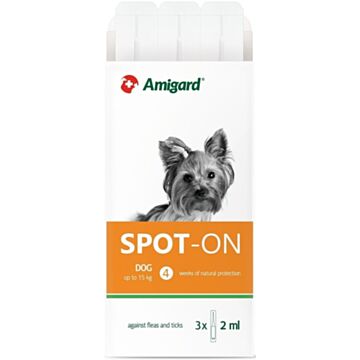 Amigard® SPOT-ON ( 3 doses packaging ) - for Dogs under 15 kg