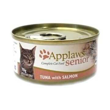 Applaws Senior Cat Canned Food - Tuna with Salmon in Jelly 70g