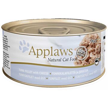applaws cat canned food - tuna fillet & cheese