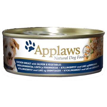 Applaws Dog Canned Food - Chicken Breast with Salmon and Vegetables 
