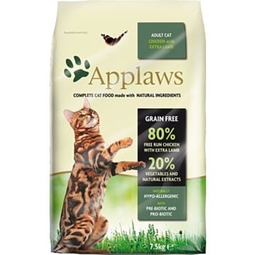 Applaws Cat Food - Adult - Chicken with Extra Lamb 2kg