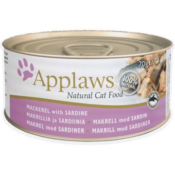 Applaws Cat Canned Food - Mackerel with Sardine 70g