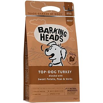 Barking Heads Grain Free Dog Food - Turkey