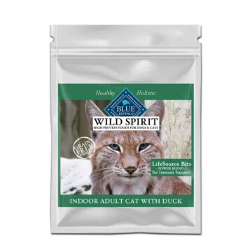 Blue Buffalo Cat Food - Wild Spirit Indoor - Grain Free Duck (Trial Pack)