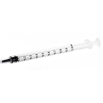 BH SUPPLIES Feeding Syringe 1ml with Luer Slip Tip (Individual Wrap No Needle)