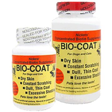 Nickers Bio-Coat Cat & Dog Supplement - Concentrated Biotin 3oz