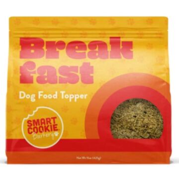 Smart Cookie Barkery Dog Food Topper - Breakfast 15oz