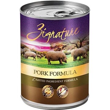Zignature Dog Canned Food - Limited Ingredient Formula - Pork 13oz