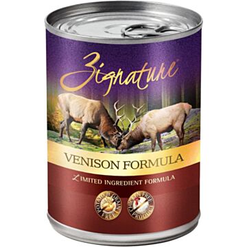 Zignature Dog Canned Food - Limited Ingredient Formula - Venison 13oz