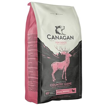 Canagan Dog Food - Small Breed - Grain Free Country Game with Duck Venison & Rabbit 2kg