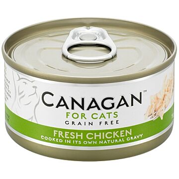 Canagan Grain Free Canned Cat Food - Fresh Chicken 75g