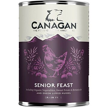 Canagan Grain Free Canned Dog Food - Senior Feast 400g