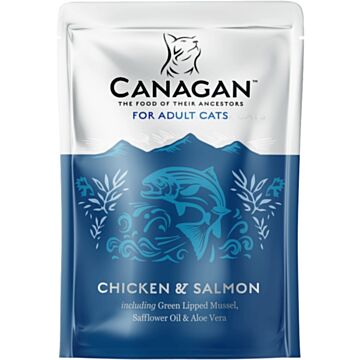 Canagan Grain Free Cat Pouch - Chicken & Salmon 85g