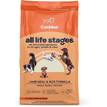 Canidae Dog Food - All Life Stages - Lamb Meal & Rice