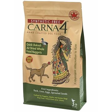 CARNA4 Grain Free Dog Food - Duck