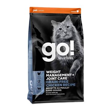 Go! SOLUTIONS Cat Food - Weight Management & Joint - Grain Free Chicken