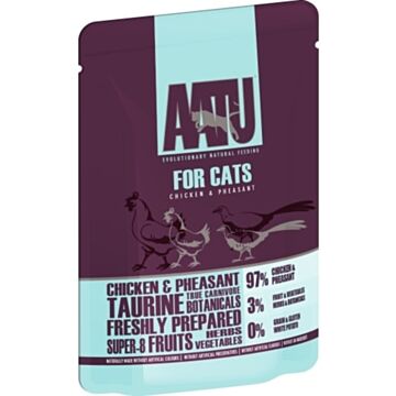 AATU Grain Free Cat Pouch - Chicken & Pheasant 85g