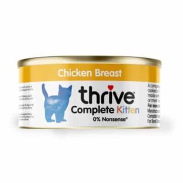 Thrive Kitten Canned Food - Complete 100% Chicken 75g