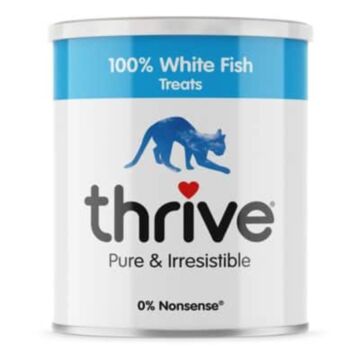 Thrive Cat Treats - 100% White Fish (Maxi Tube 110g)