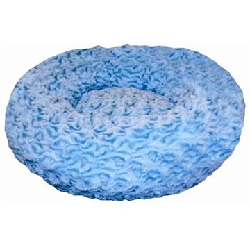 atit Style Cat Donut Bed-Rosebud, Blue, Small. Size: 40cm dia. x 12.7cm (16" dia x 5")