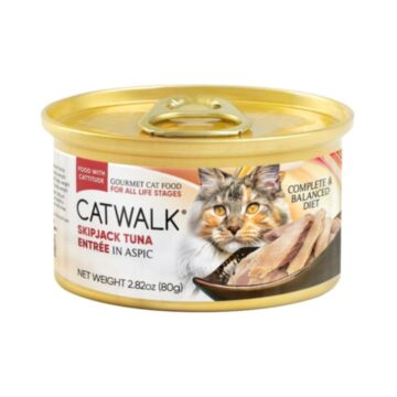 CATWALK Cat Wet Food - Skipjack Tuna Entree 80g