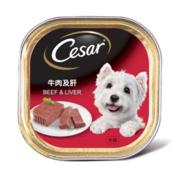 Cesar Dog Wet Food - Beef & Liver 100g