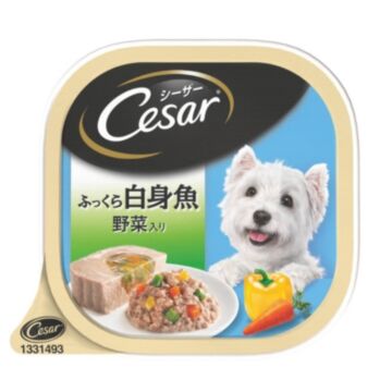 Cesar Dog Wet Food - Whitefish & Vegetables 100g