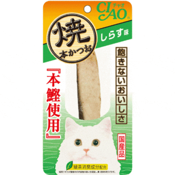 CIAO Churu Cat Treat - Skipjack & dried bonito (Pack of 4 X 14g)
