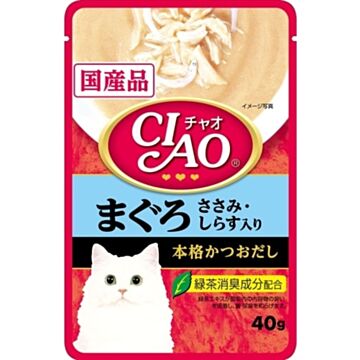 Ciao Cat Pouch - Tuna with Chicken Fillet & Icefish 70g