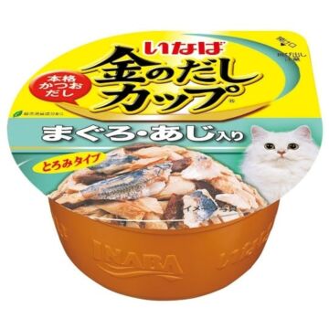 INABA Ciao Cat Cup (IMC-139) - Kinnodashi - Tuna with Horse Mackerel 70g