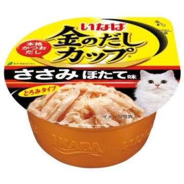 INABA Ciao Cat Cup (IMC-146) - Kinnodashi - Chicken Fillet with Scallop 70g