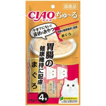 CIAO Churu Cat Treat (SC-165) - Tuna Puree (with probiotics) 14gx4