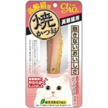 CIAO Senior Cat Treat (YK-22) - Barbeequed Skipjack Katsuosetsu Flavour 